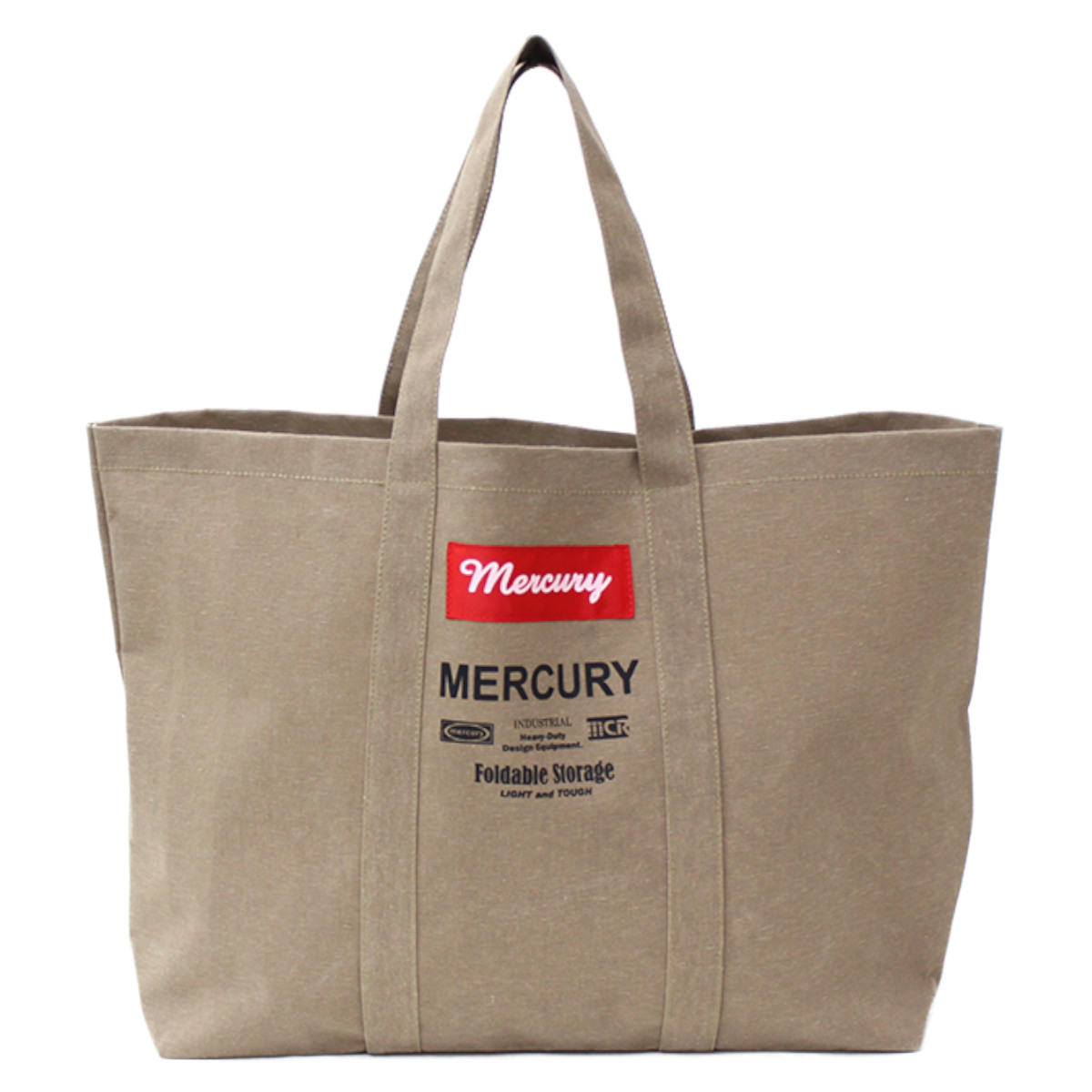 キャンバストートバッグ 幅59×奥行15×高さ55cm グローセリートート