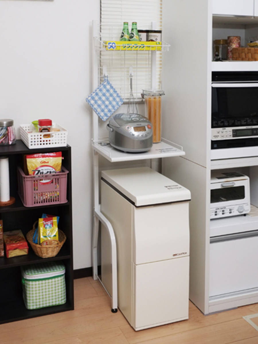エムケー精工 キッチンラック 上部ラック 幅41.5cm （ 家電ラック 組立