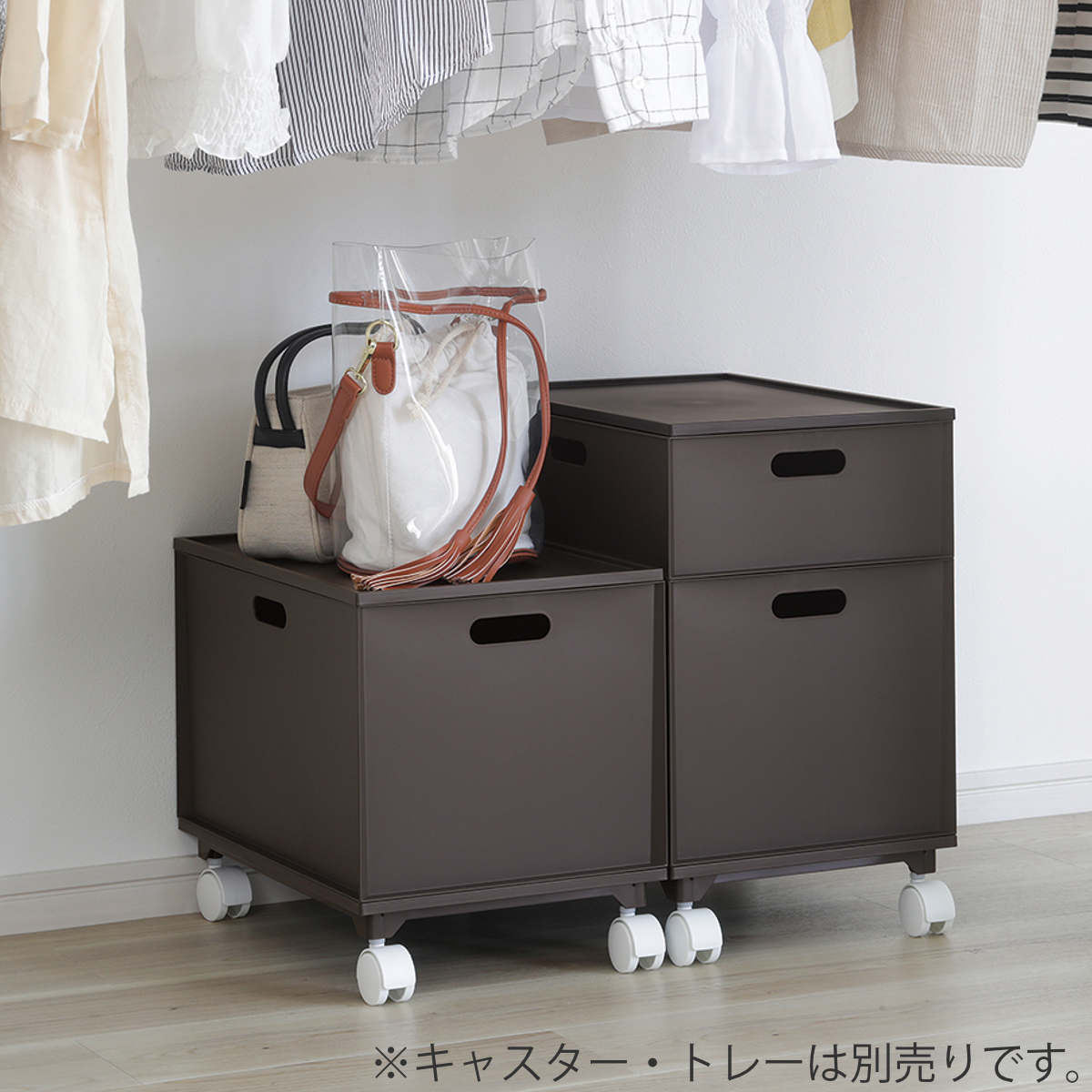 JEJアステージ 収納ボックス カラーボックス用 カロキューブ 