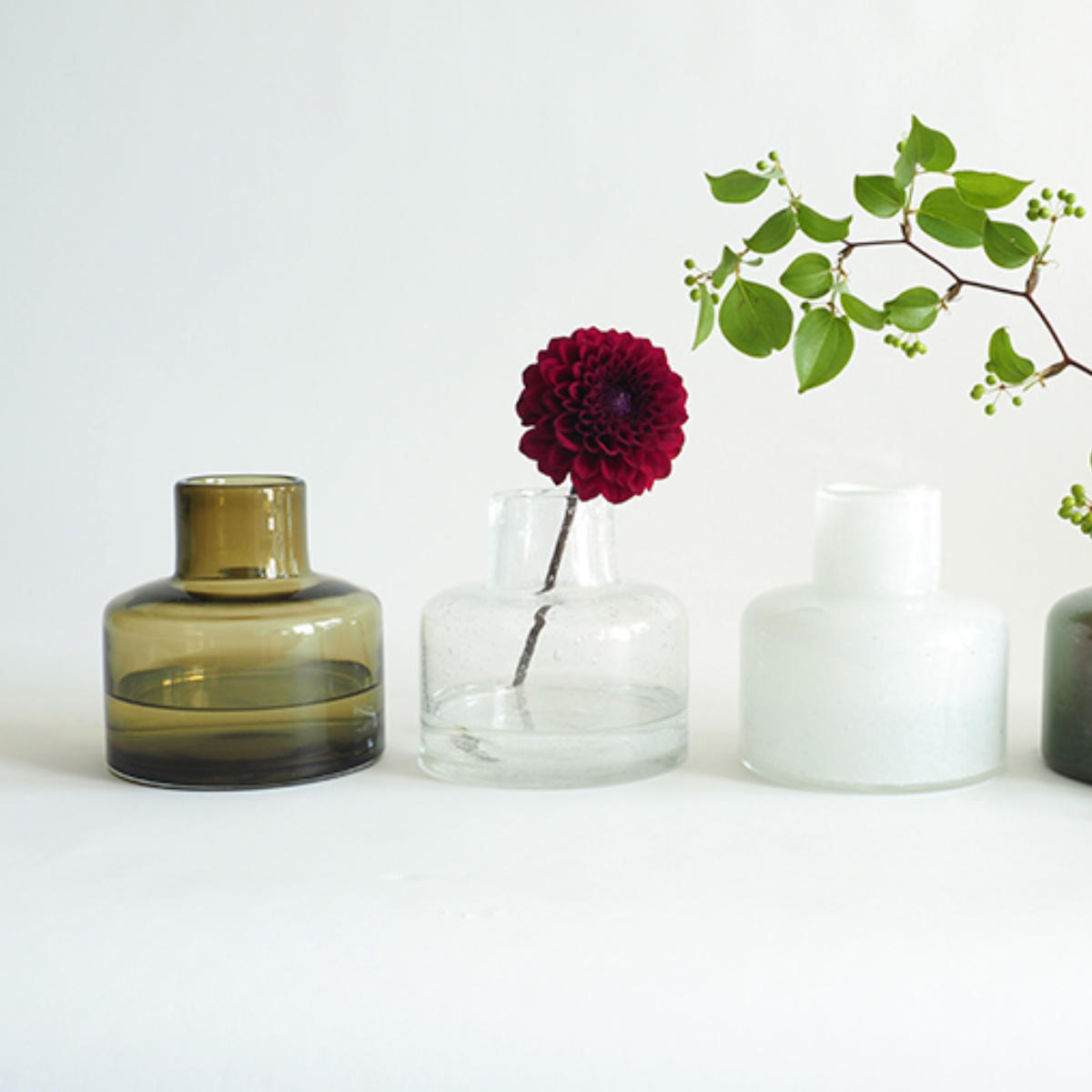 フォレストグリーン　フラワーベース　花瓶 フォレストグリーン フラワーベース 花瓶 【公式通販】