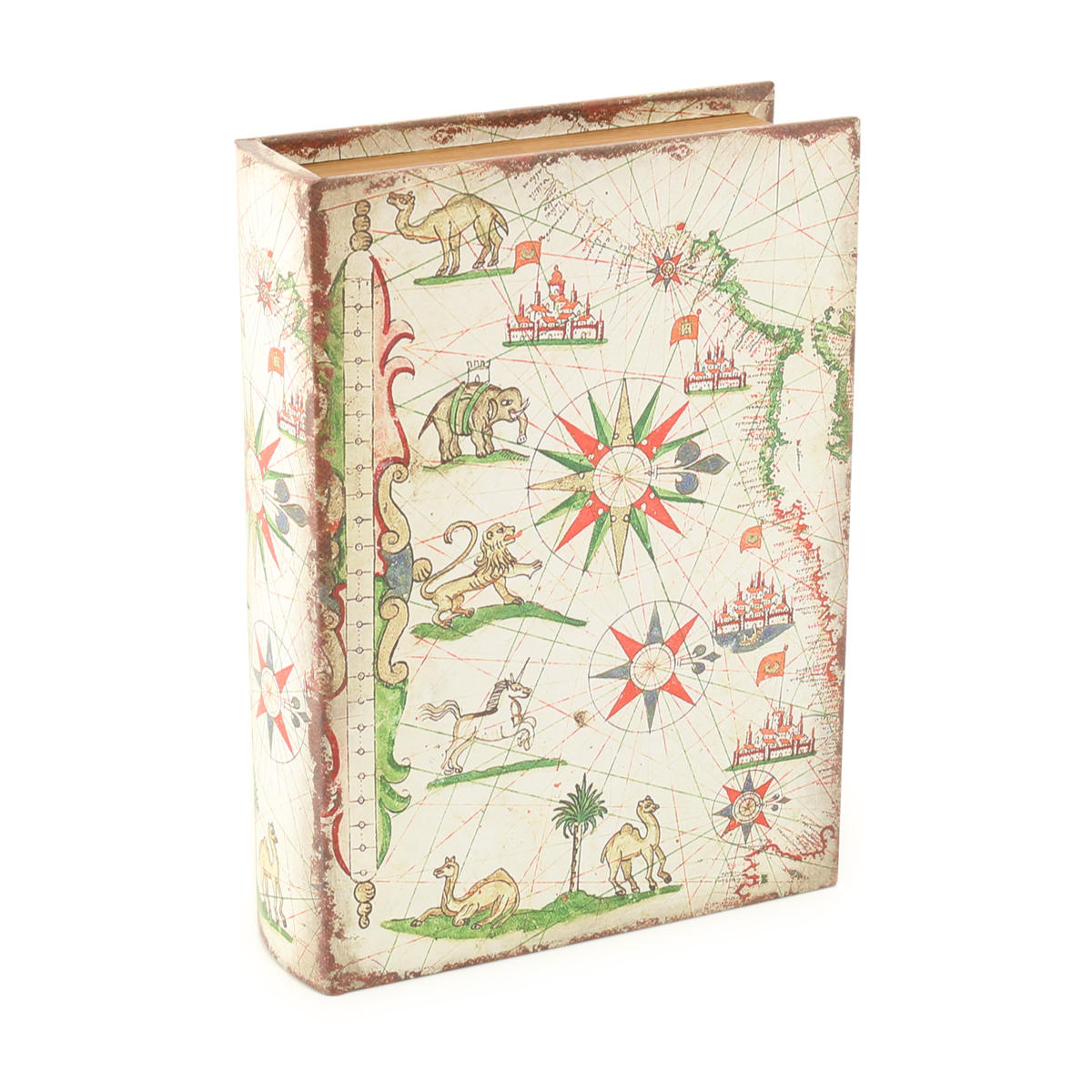 ブック型収納ケース 小物入れ ブックボックス L ジャーニー （ 収納 ブック型 ボックス