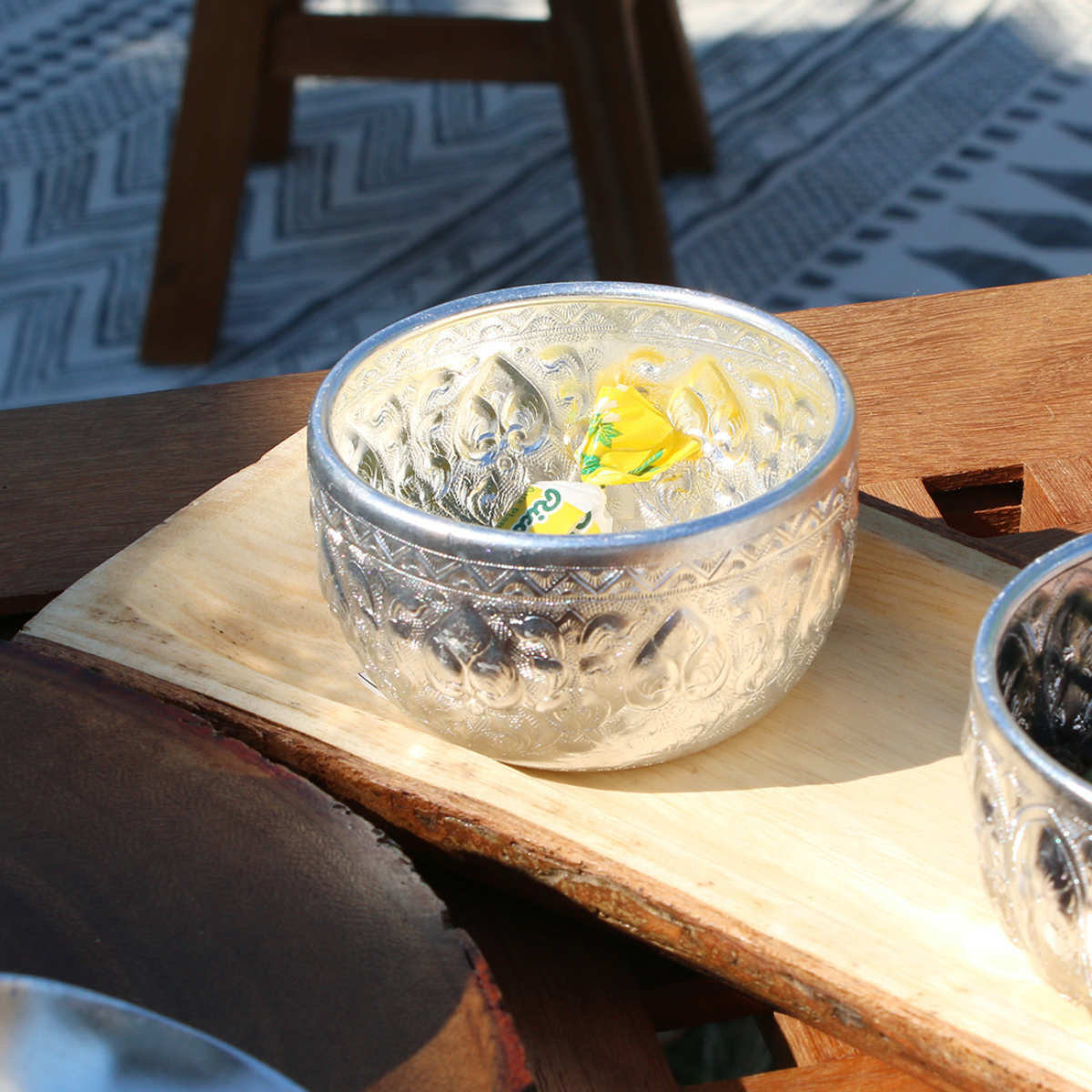 ボウル 8cm M アルミ （ サラダボウル デザートボウル 鉢 お椀