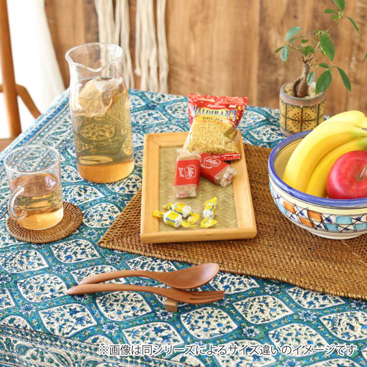 ランチョンマット 40×30cm 大 長方形 編み ケタ （ ランチマット