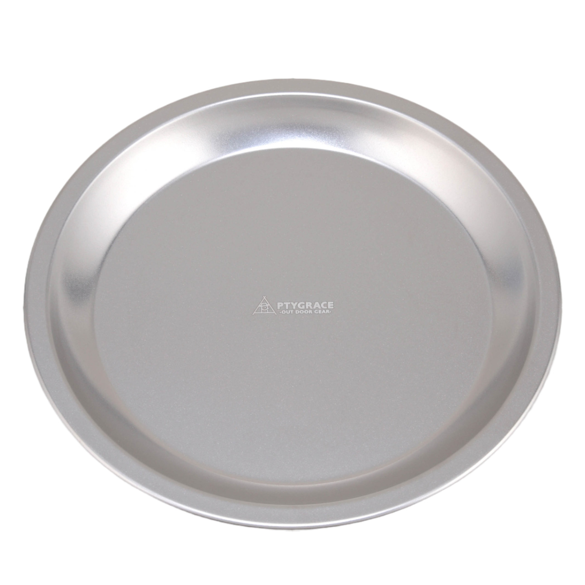 在庫処分特価） アウトドア食器 丸型プレート 23.3cm チタン製 プリ