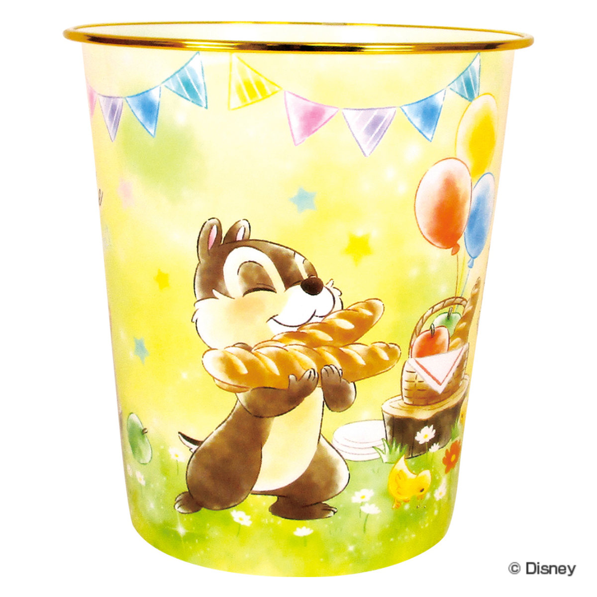 Disney（ディズニー） ゴミ箱 チップ＆デール 高さ23.5cm （ ごみ箱