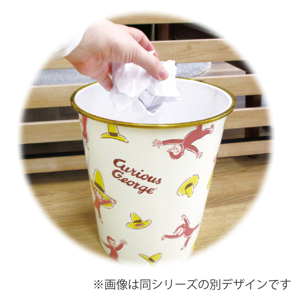 Disney（ディズニー） ゴミ箱 チップ＆デール 高さ23.5cm （ ごみ箱