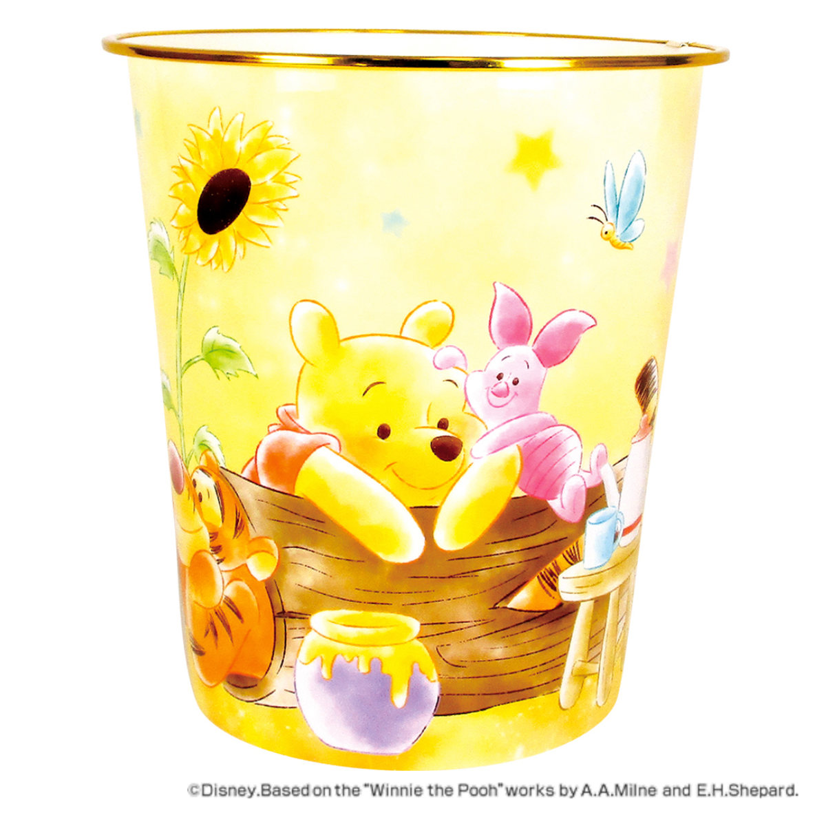Disney（ディズニー） ゴミ箱 くまのプーさん 高さ23.5cm （ ごみ箱