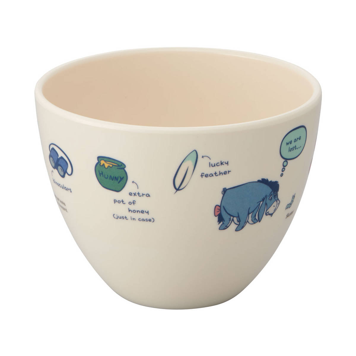 Disney（ディズニー） 茶椀 12cm くまのプーさん プラスチック （ お