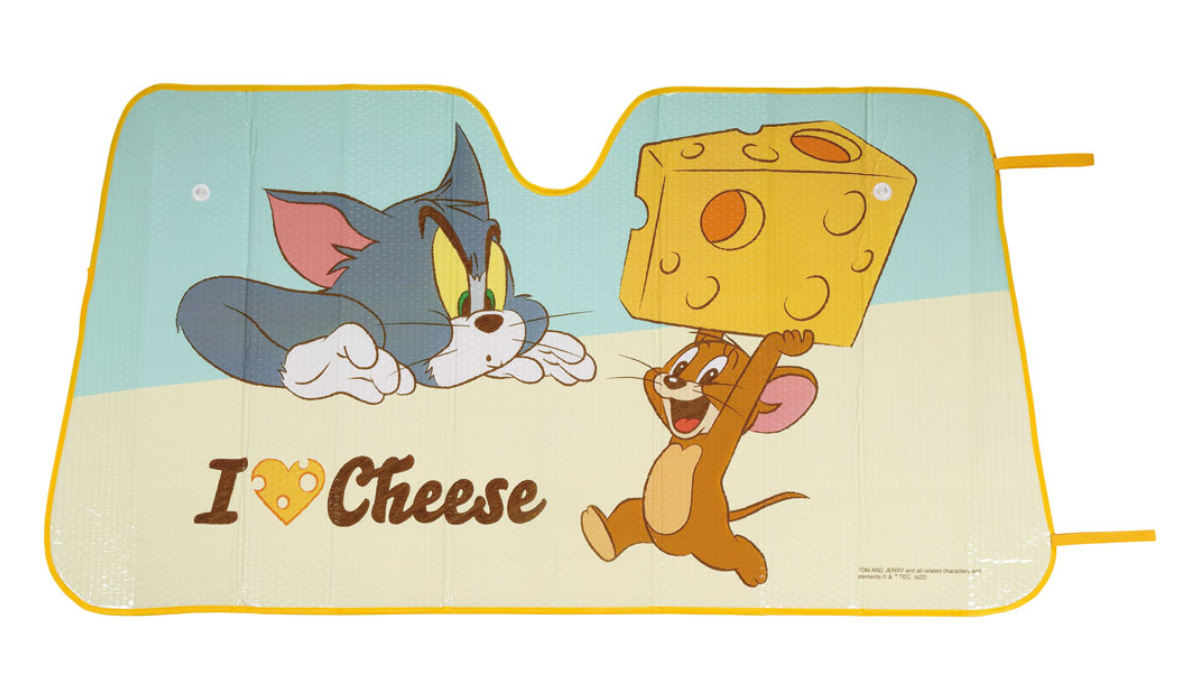 車用 サンシェード トム＆ジェリー （ カーサンシェード フロント