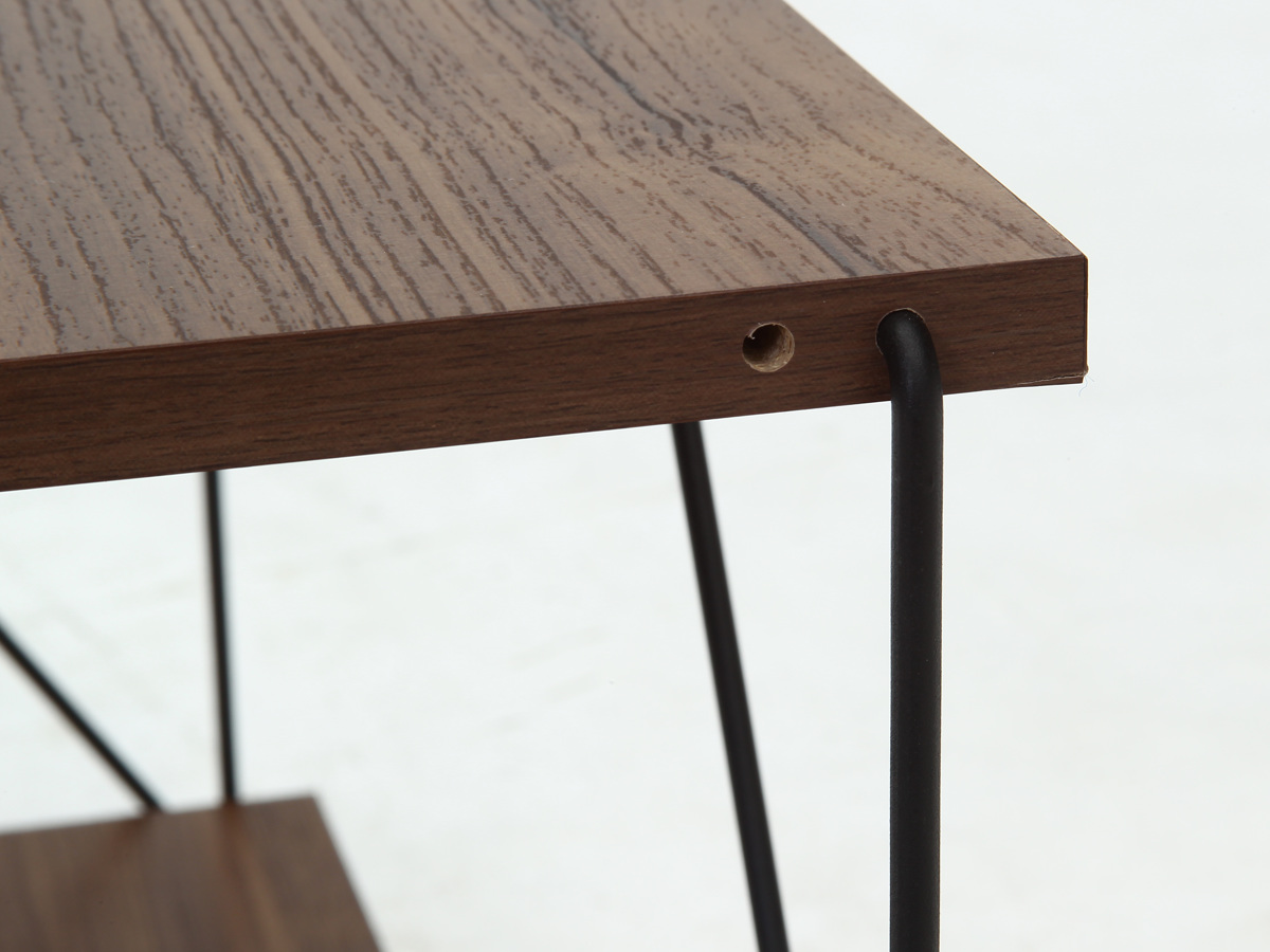 オープンラック 幅62cm 4段 簡単組み立て ワイヤーラック EZBO （ 工具不要 シェルフ ラック 棚 収納 ディスプレイラック 飾り棚 ） | 不二貿易 | 12