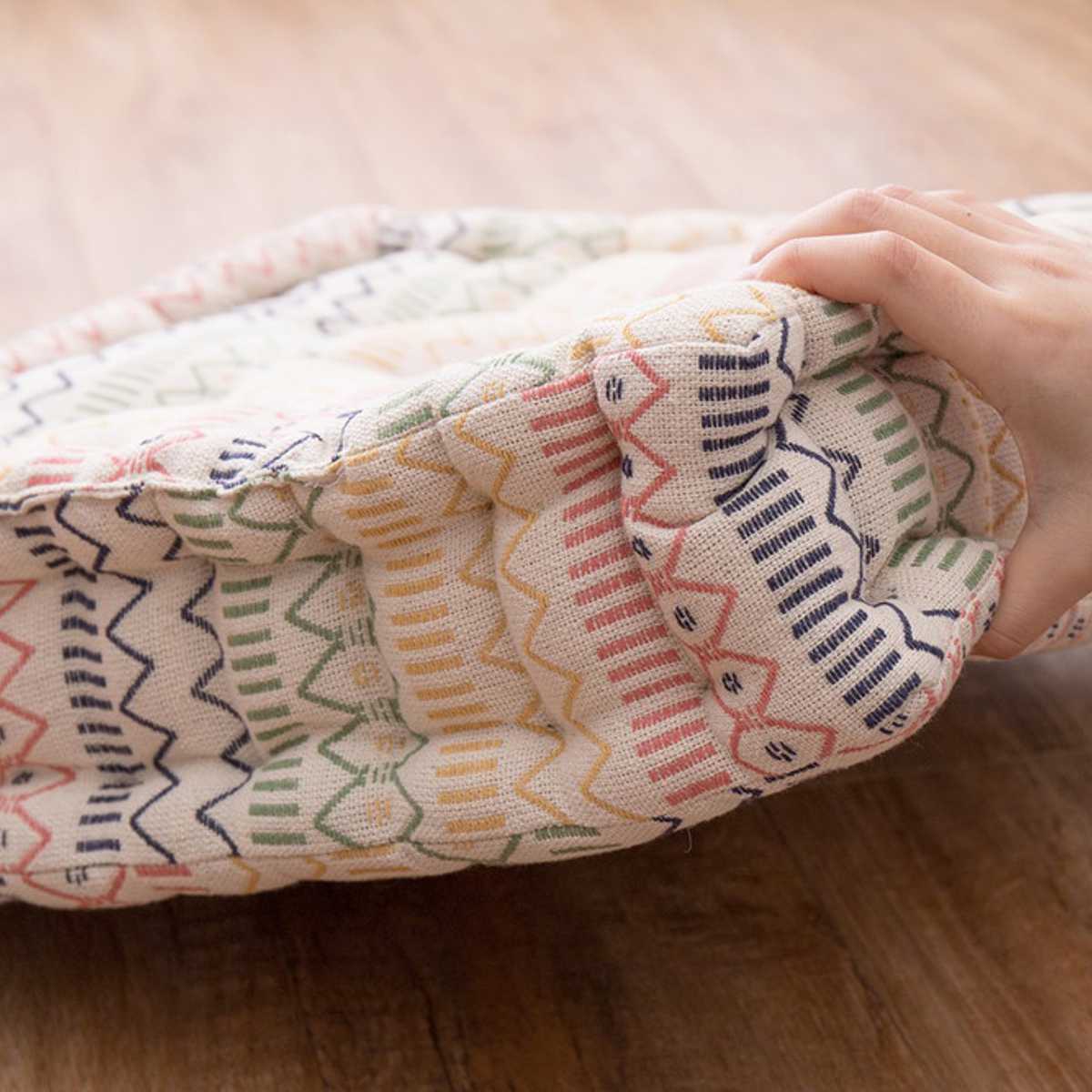 HAGiHARA（萩原） クッション インド綿クッキークッション ハシーナ 42