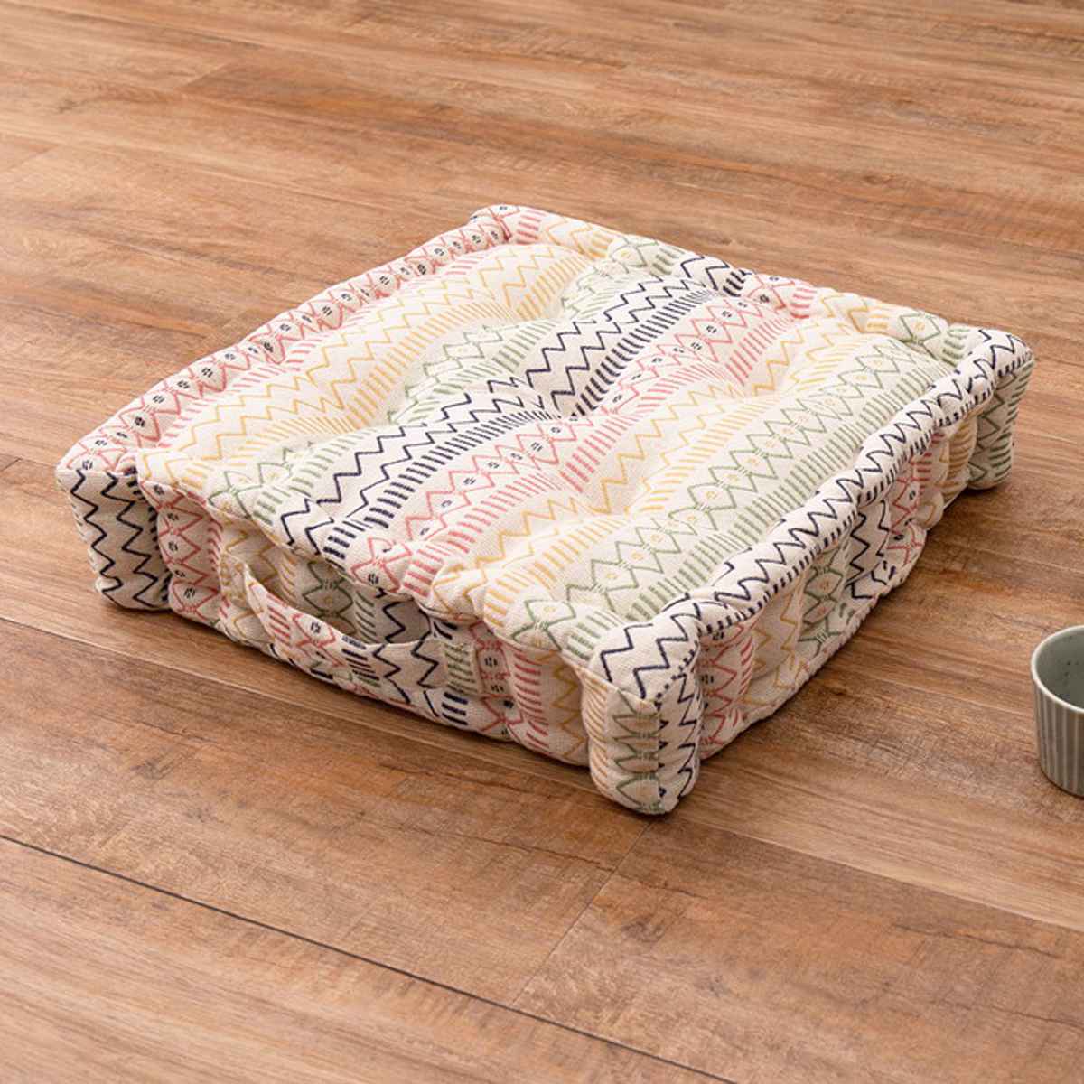 HAGiHARA（萩原） クッション インド綿クッキークッション ハシーナ 42