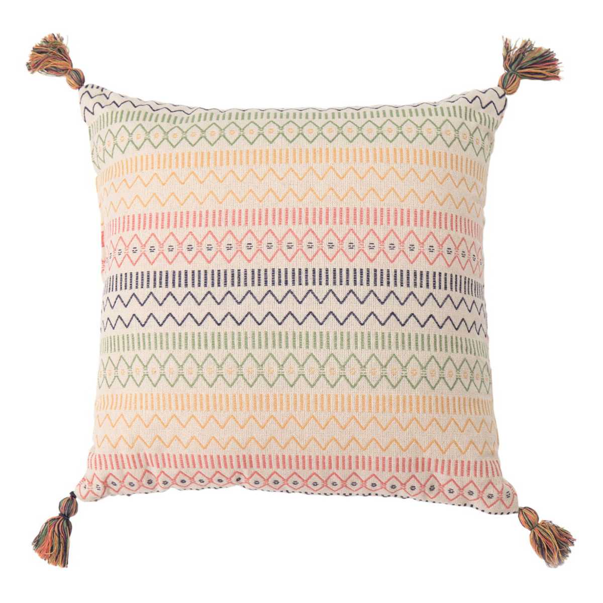 HAGiHARA（萩原） クッション インド綿背当てクッション ハシーナ 45