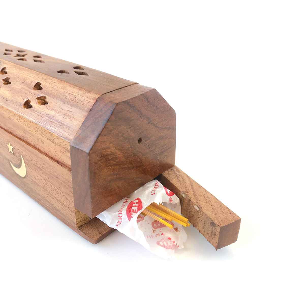 香立 シーシャムBOX香立て 木製 （ 香立て お香立て インセンス