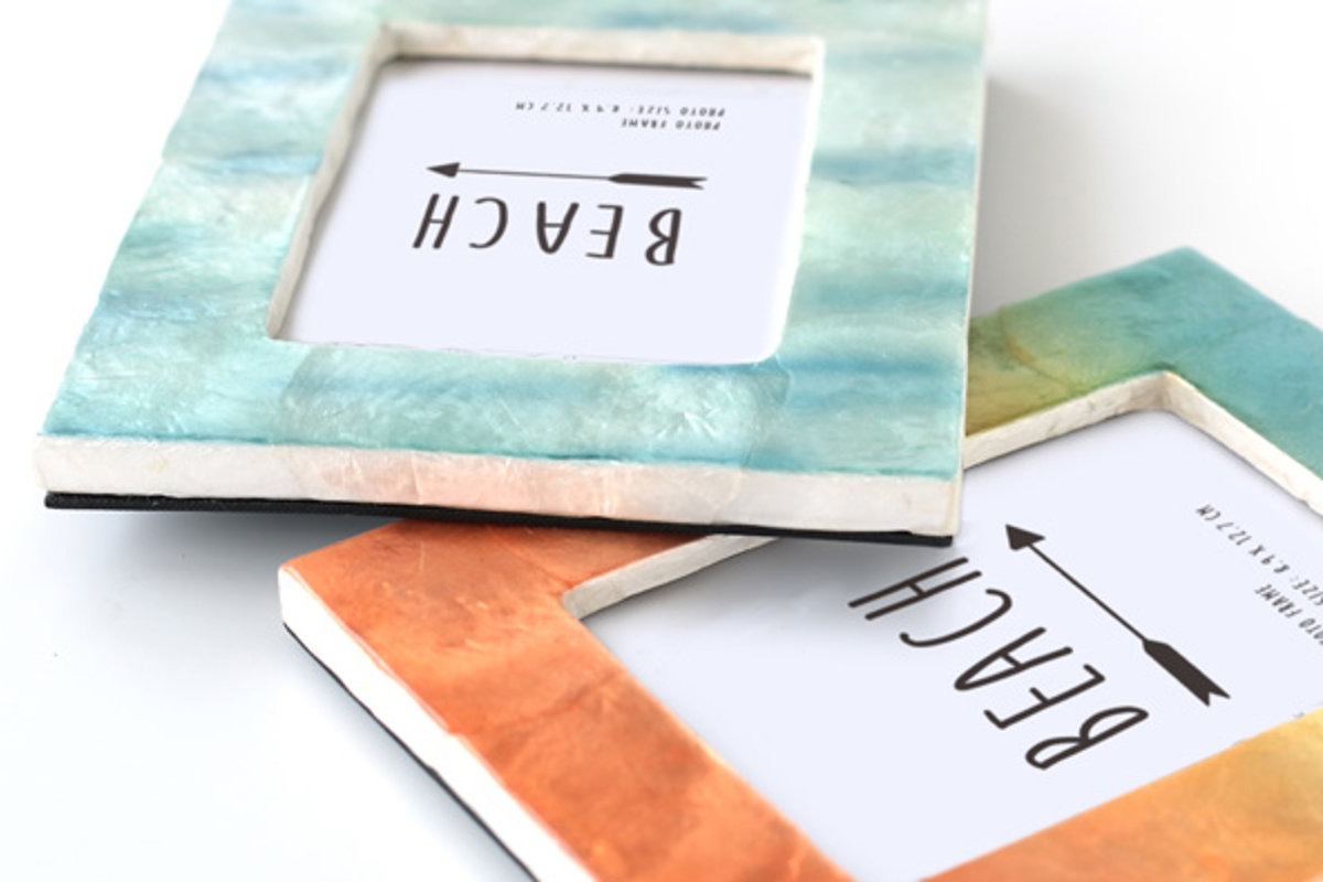 フォトフレーム カピスフォトフレーム サンディービーチ L判 （ フォト