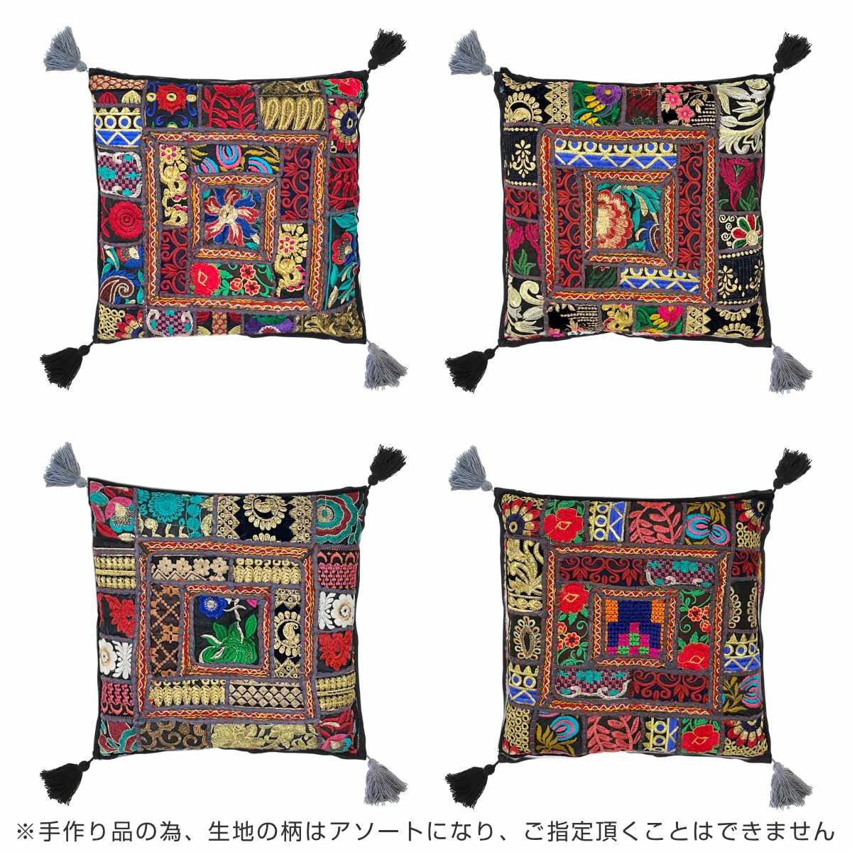 チェアパッド カンバディアパッチ SQチェアパッド 33×33cm 四角