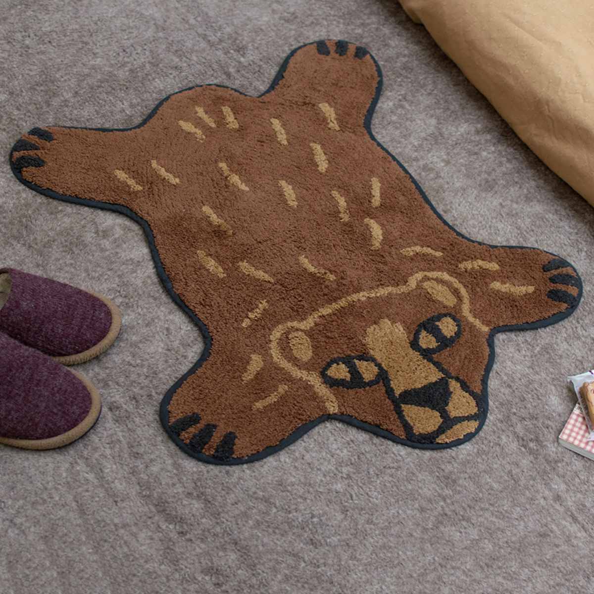 玄関マット 室内用 約55×70cm リラックZOO （ 玄関 マット 屋内 室内
