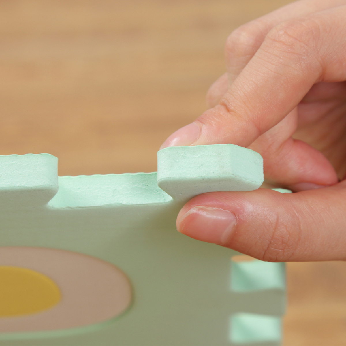 ジョイントマット 17×17cm 英数字パズルマット 36枚組 （ マット