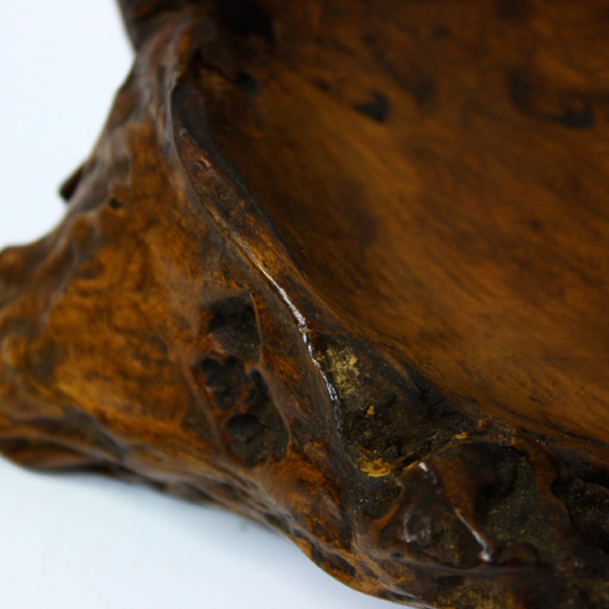 アクセサリートレー チークの根っこトレイ 木製 （ 小物入れ トレー