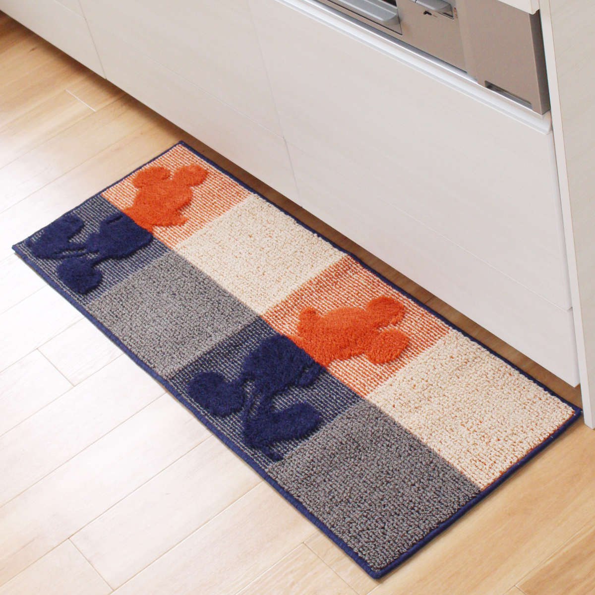 オカ キッチンマット MCスタイル ミッキーマウス 45×120cm （ 45cm