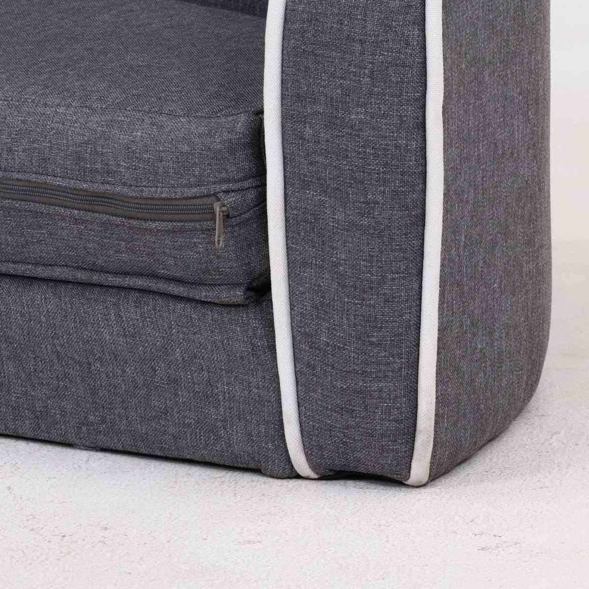 不二貿易（Fuji Boeki） ペットソファ 幅75.5cm クッション 折りたたみ