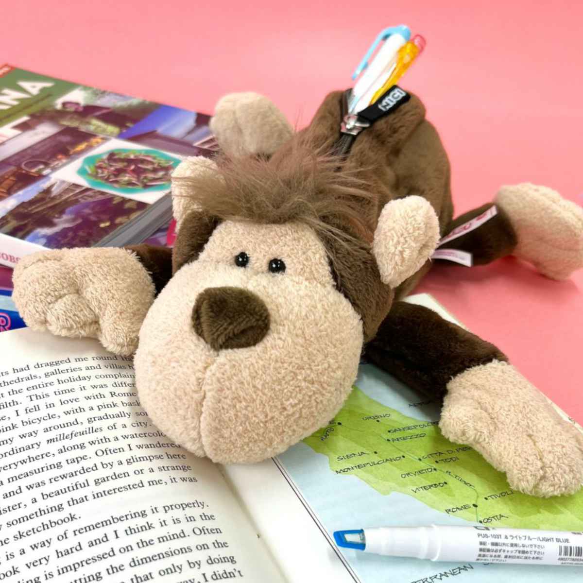 アントレックス フィギュアポーチ NICI ワイルドフレンズ モンキー