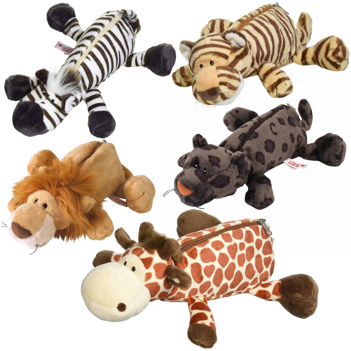 アントレックス 筆箱 フィギュアポーチ NICI ワイルドフレンズ