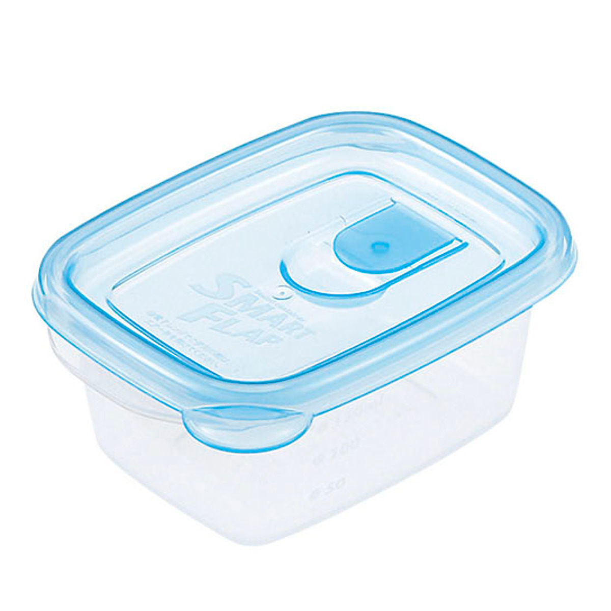 保存容器 150ml スマートフラップ KB 角型 ミニ 4個入 （ 日本製 抗菌