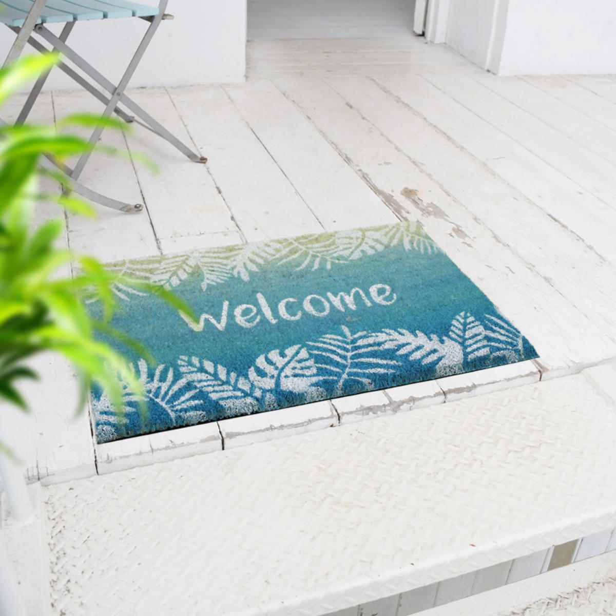 玄関マット 屋外兼用 コイヤー 40×60cm ( 玄関 マット 屋外 兼用 厚さ1.5cm ドアマット 泥落とし 滑り止め ウェルカムマット ...
