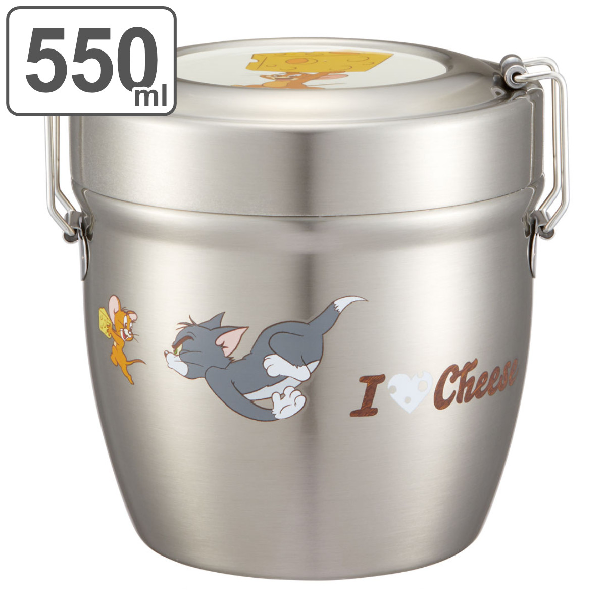 スケーター 弁当箱 保温 丼 抗菌 550ml 真空ステンレス 保温弁当箱