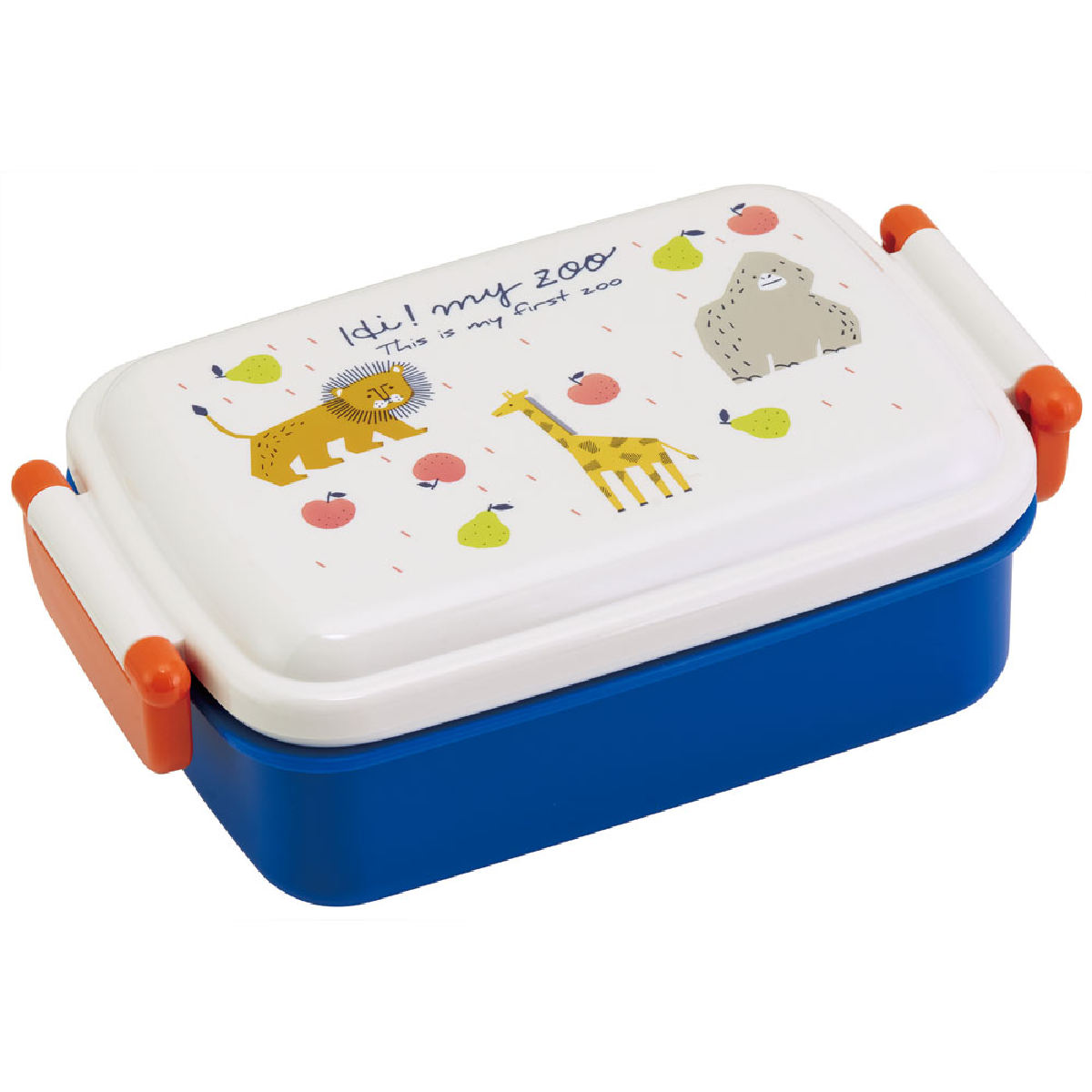 白バイ　弁当箱 箸付き 弁当箱 600ml 1段 ランチボックス お弁当 16.5cm 大人