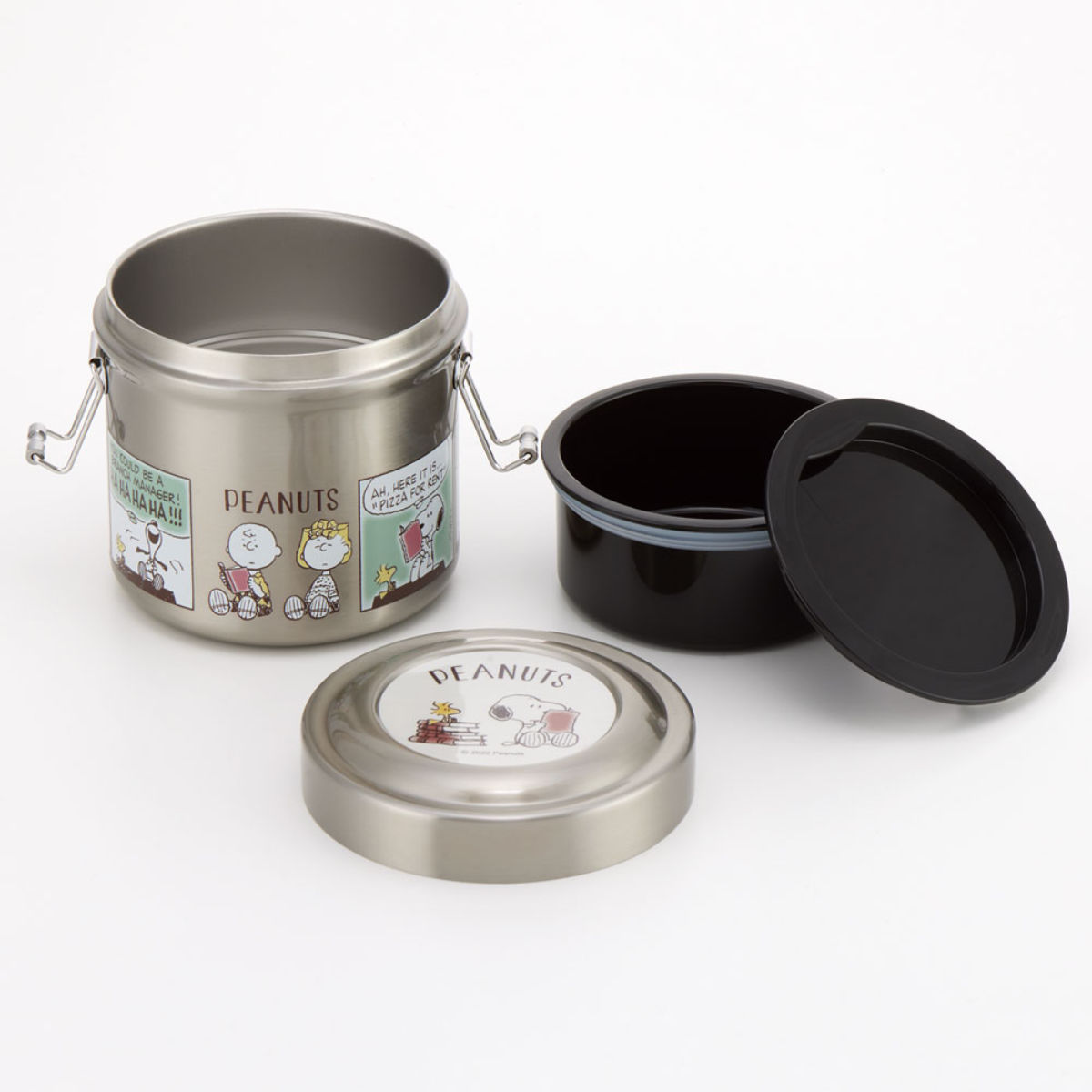 SNOOPY（スヌーピー） 弁当箱 保温 抗菌 600ml 真空ステンレス 保温