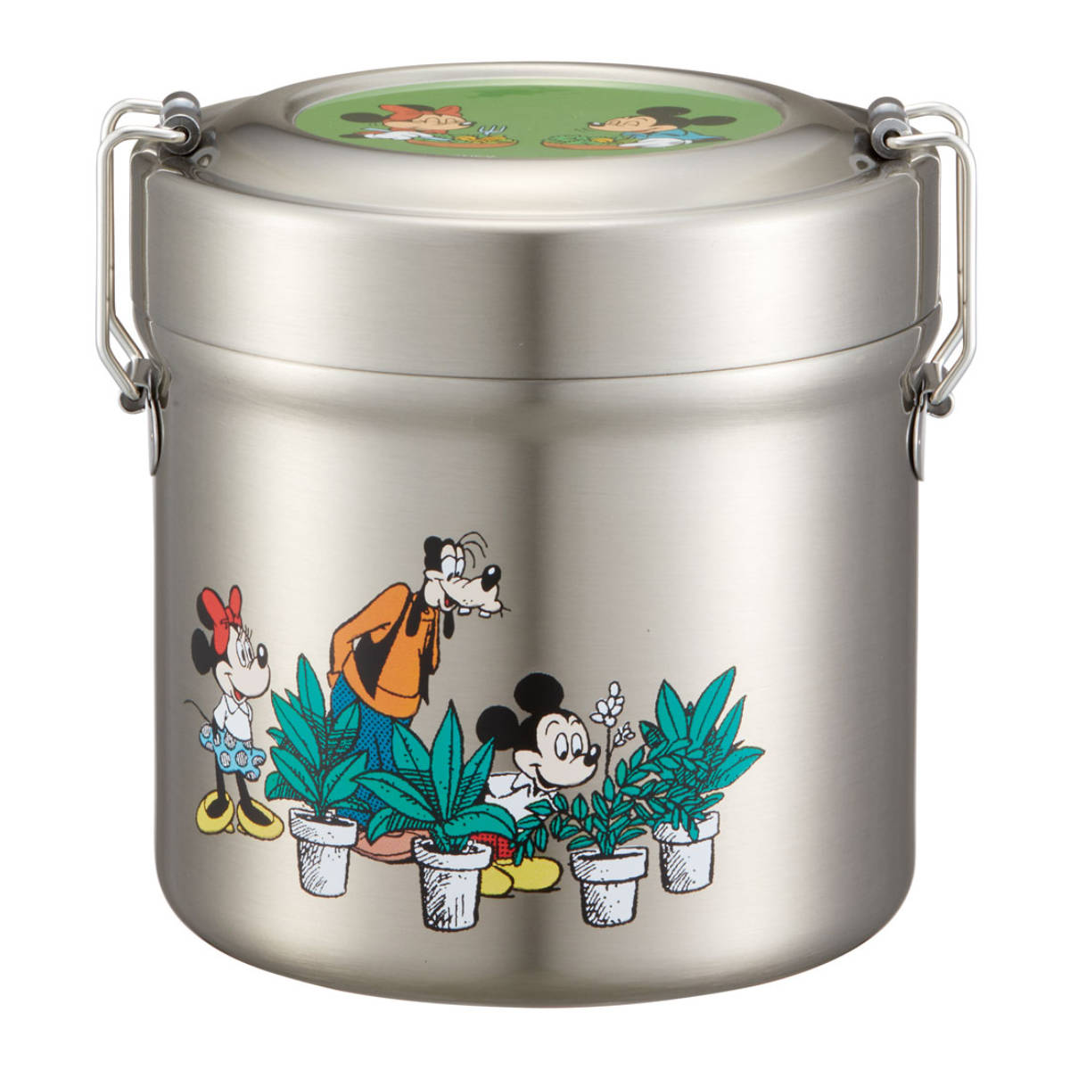 Disney（ディズニー） 弁当箱 保温 抗菌 600ml 真空ステンレス 保温