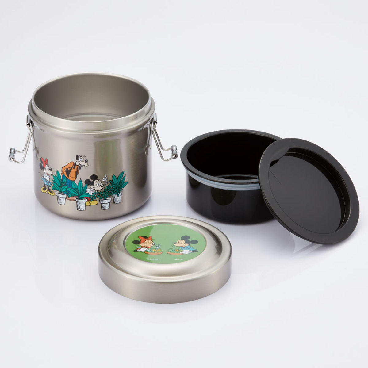 Disney（ディズニー） 弁当箱 保温 抗菌 600ml 真空ステンレス 保温