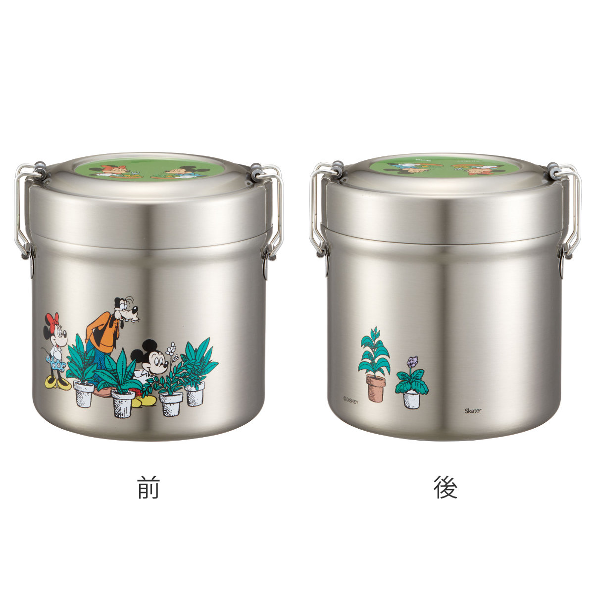 Disney（ディズニー） 弁当箱 保温 抗菌 600ml 真空ステンレス 保温