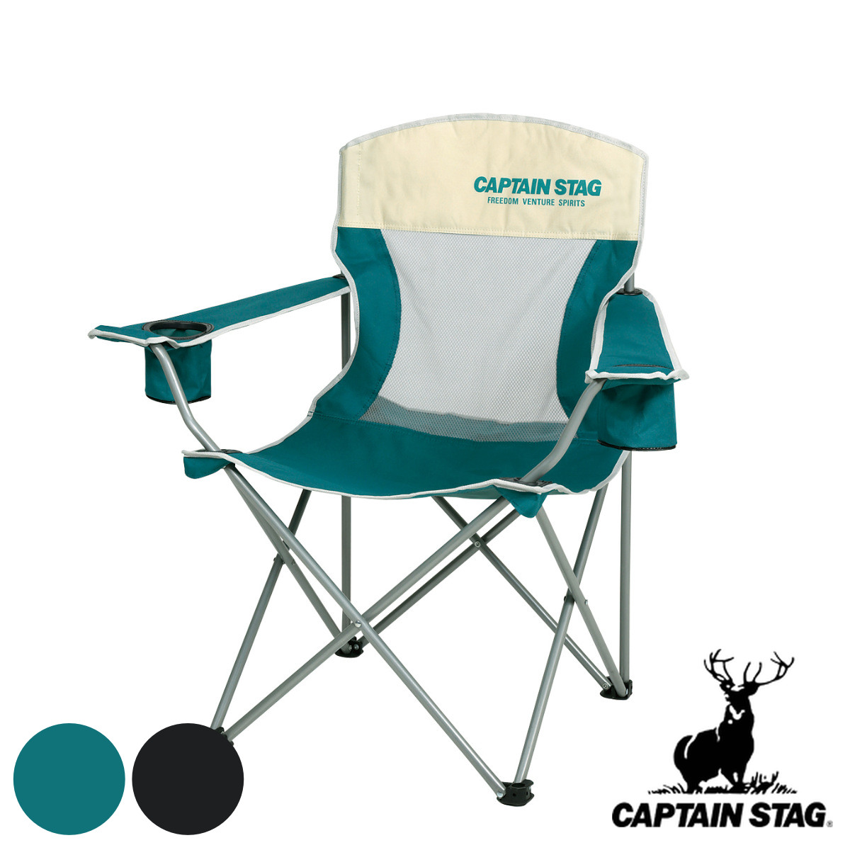 CAPTAIN STAG（キャプテンスタッグ） アウトドアチェア メッシュ
