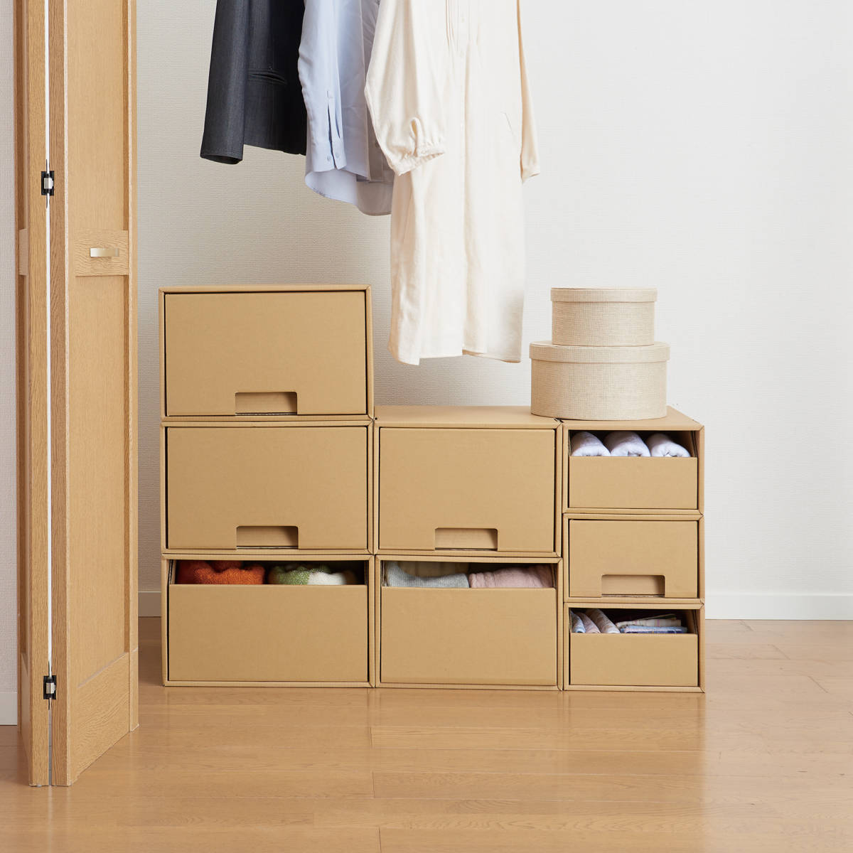 天馬 フィッツクラフト 引出式 多目的ケース A4 （ Fits 収納