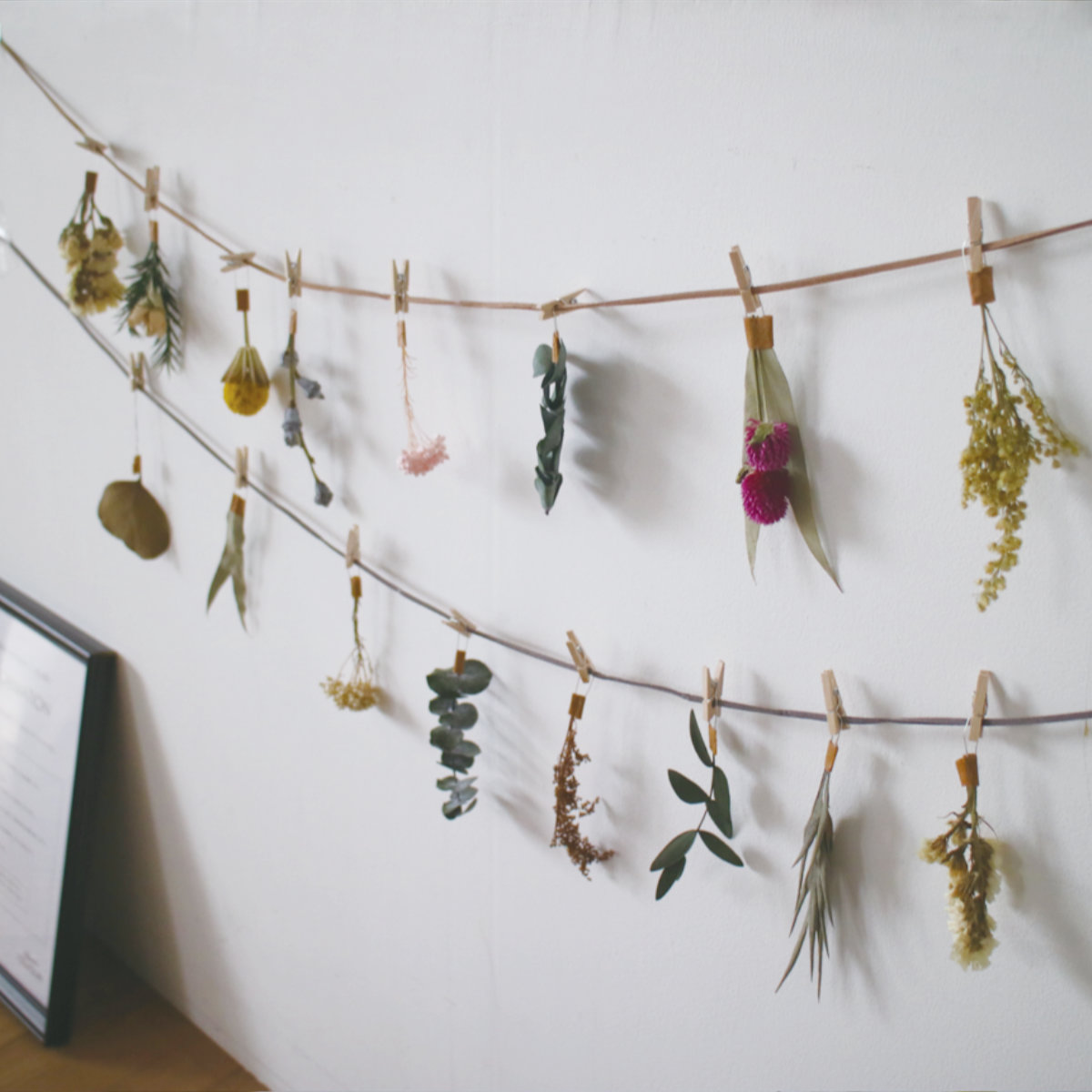 ドライフラワー Garland Botanical （ ガーランド 壁掛け 花