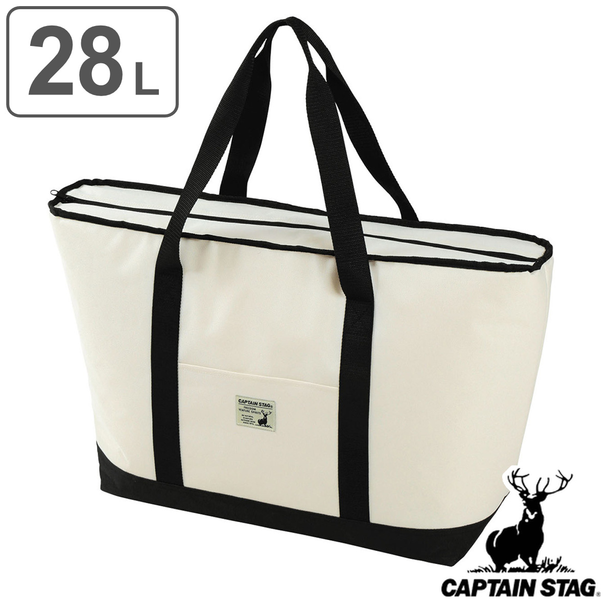 CAPTAIN STAG（キャプテンスタッグ） 保冷バッグ 37L トートクーラー