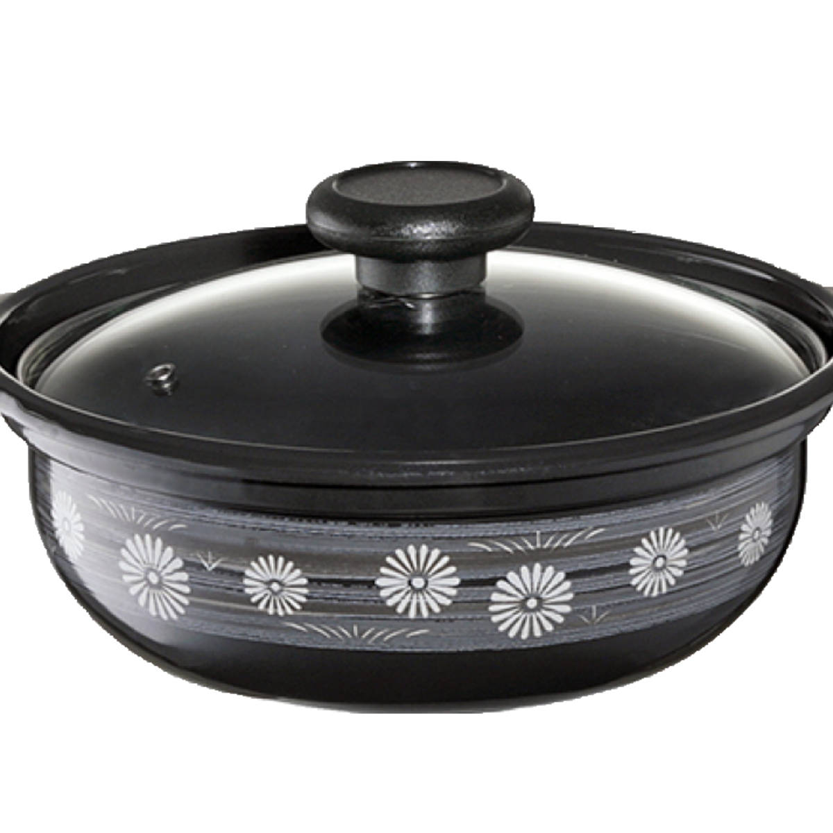 高木金属工業 季節鍋 18cm IH対応 ホーロー味わい鍋 弥生 （ IH ガス火