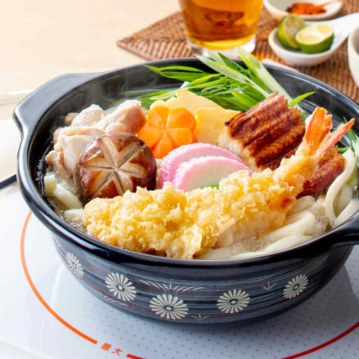 高木金属工業 季節鍋 18cm IH対応 ホーロー味わい鍋 弥生 （ IH ガス火