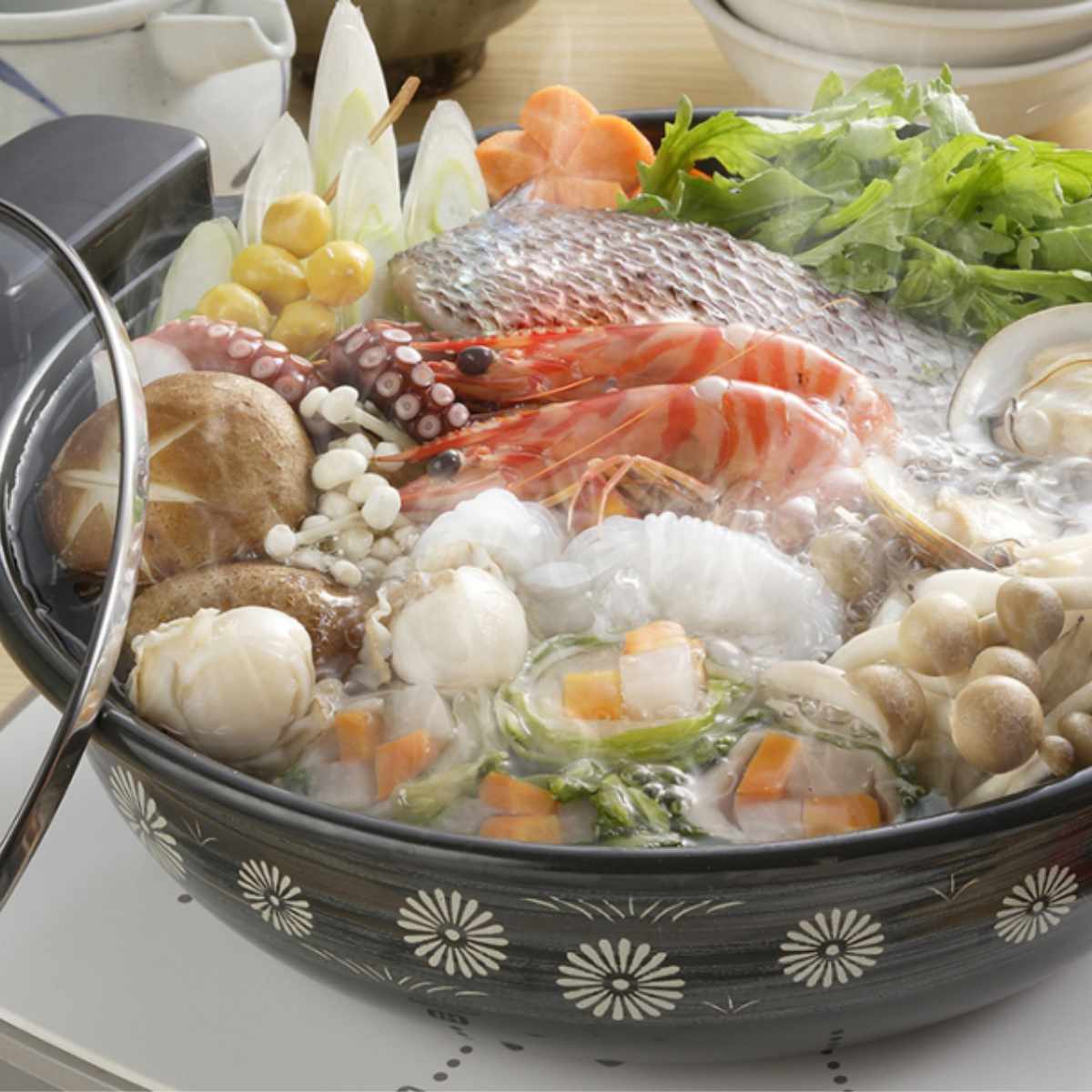 高木金属工業 季節鍋 24cm IH対応 ホーロー味わい鍋 安土 （ IH ガス火