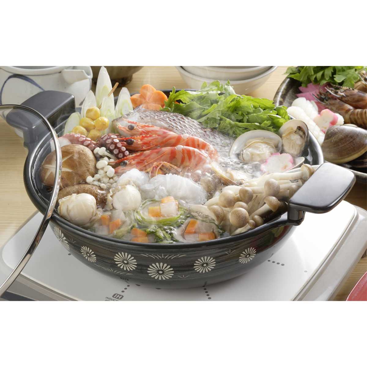 高木金属工業 季節鍋 27cm IH対応 ホーロー味わい鍋 平安 （ IH ガス火