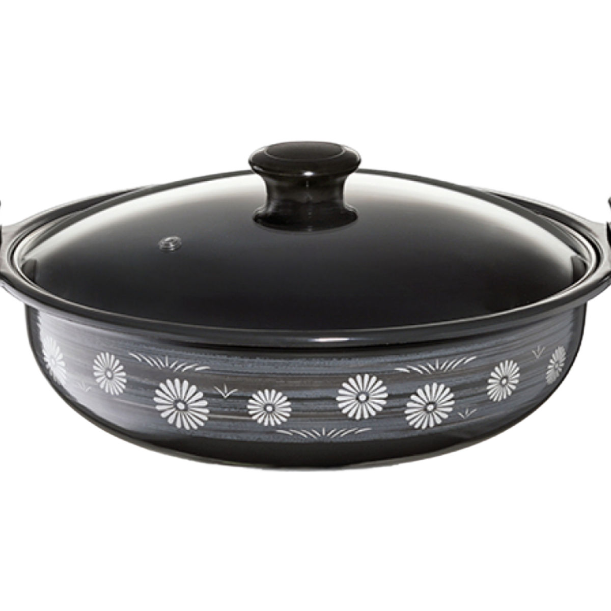 高木金属工業 季節鍋 30cm IH対応 ホーロー味わい鍋 室町 （ IH ガス火