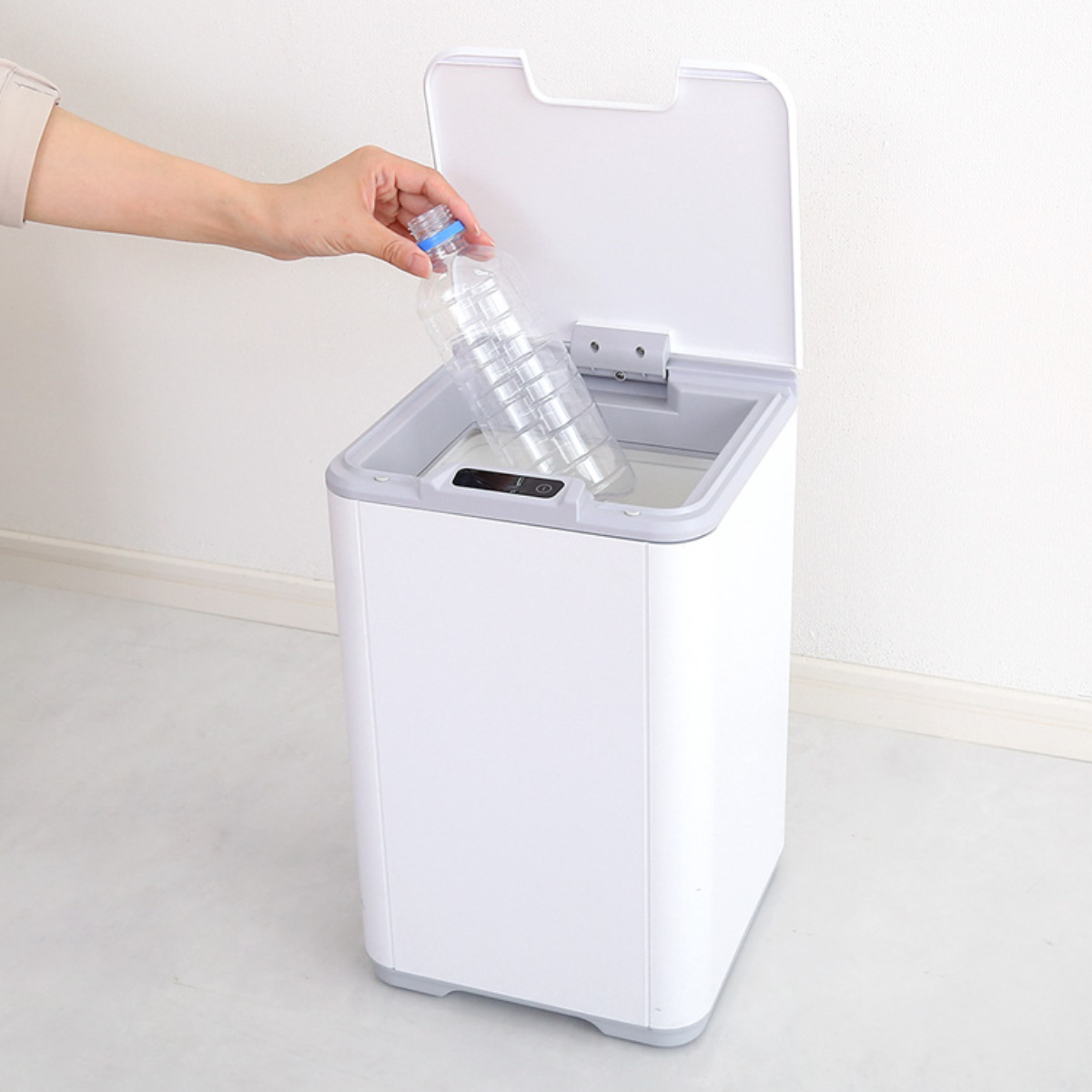 自動センサーゴミ箱　10L　震動センサー ホームテイスト（HOME taste） ゴミ箱 10L センサー式 （ ごみ箱 10