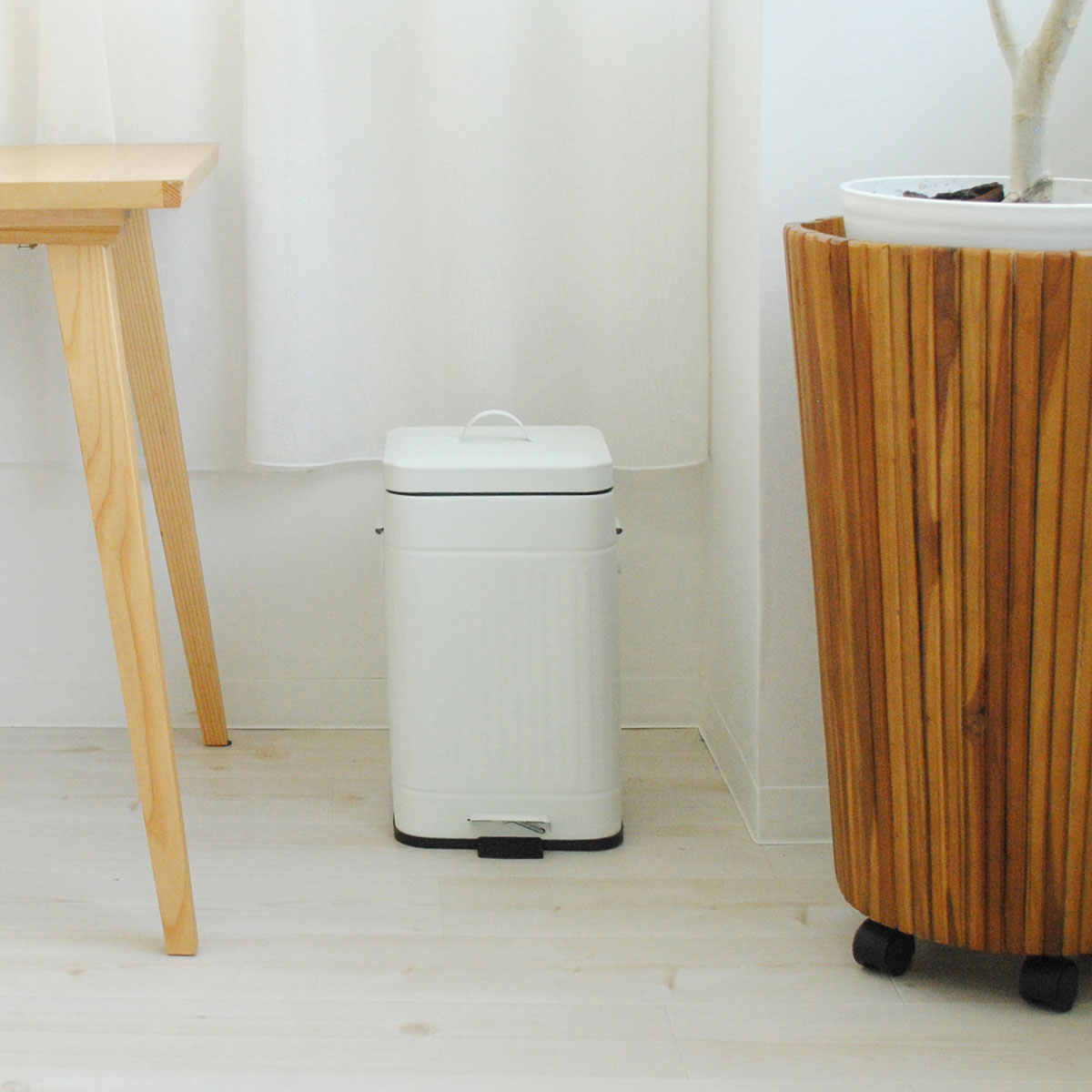 アントレックス ゴミ箱 12L Galva ペダル式 （ ごみ箱 12リットル