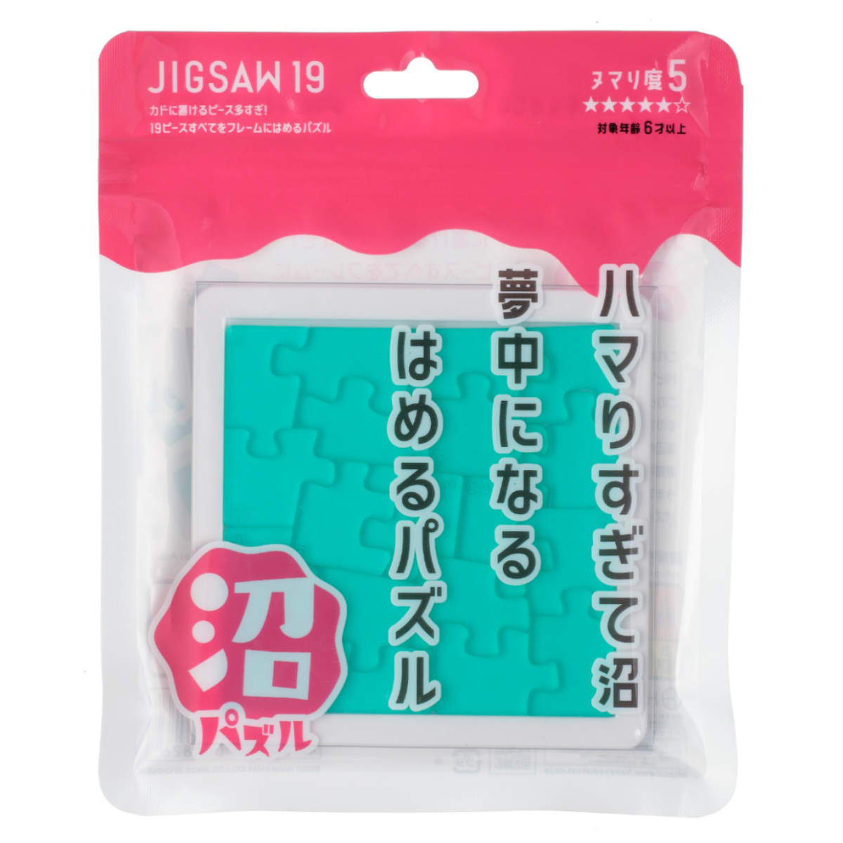 パズル 沼パズル ジグソー19 （ ぱずる 19ピース おもちゃ ゲーム 知育