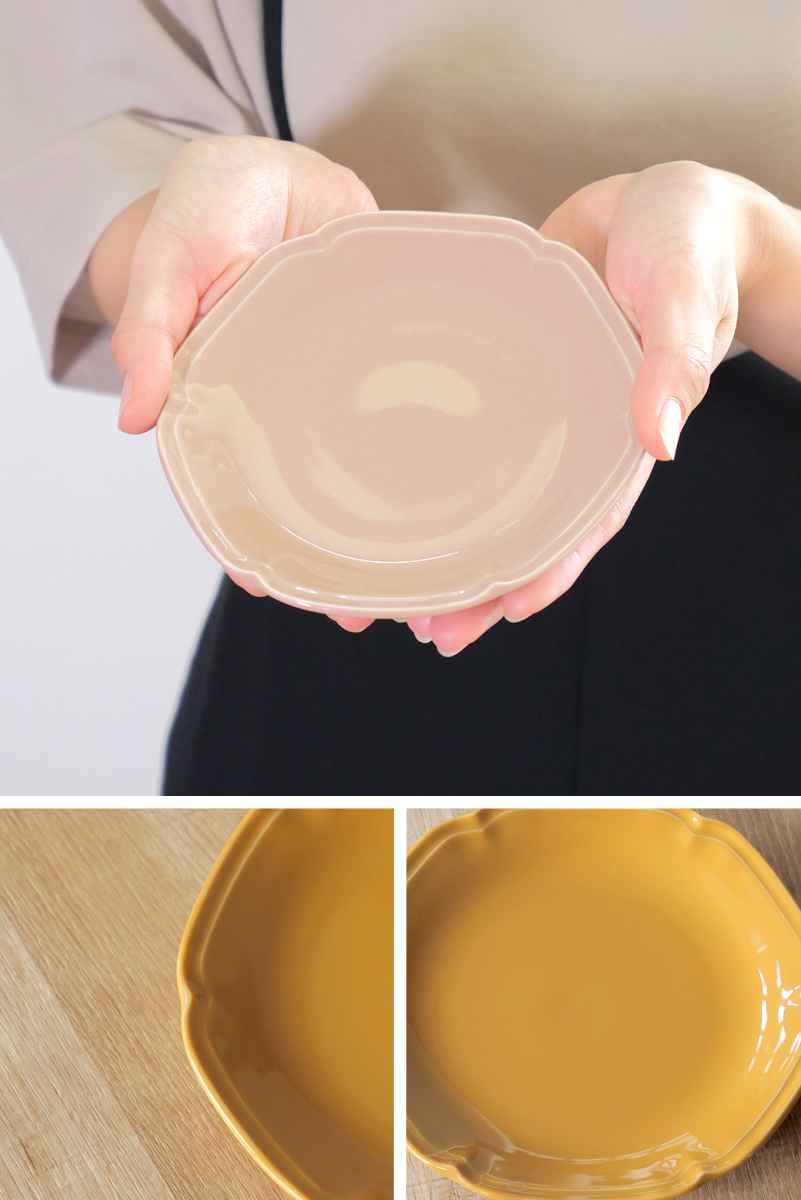 プレート 14cm リーブル 磁器 美濃焼 （ 食洗機対応 電子レンジ対応