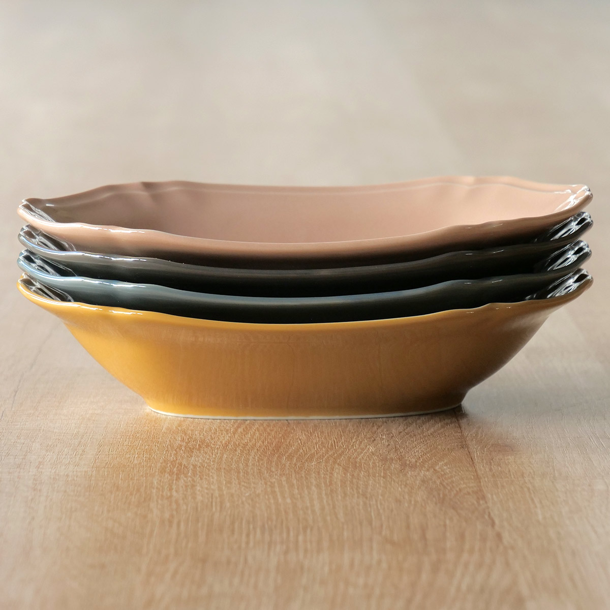 カレー皿 23cm リーブル 磁器 美濃焼 （ 食洗機対応 電子レンジ対応