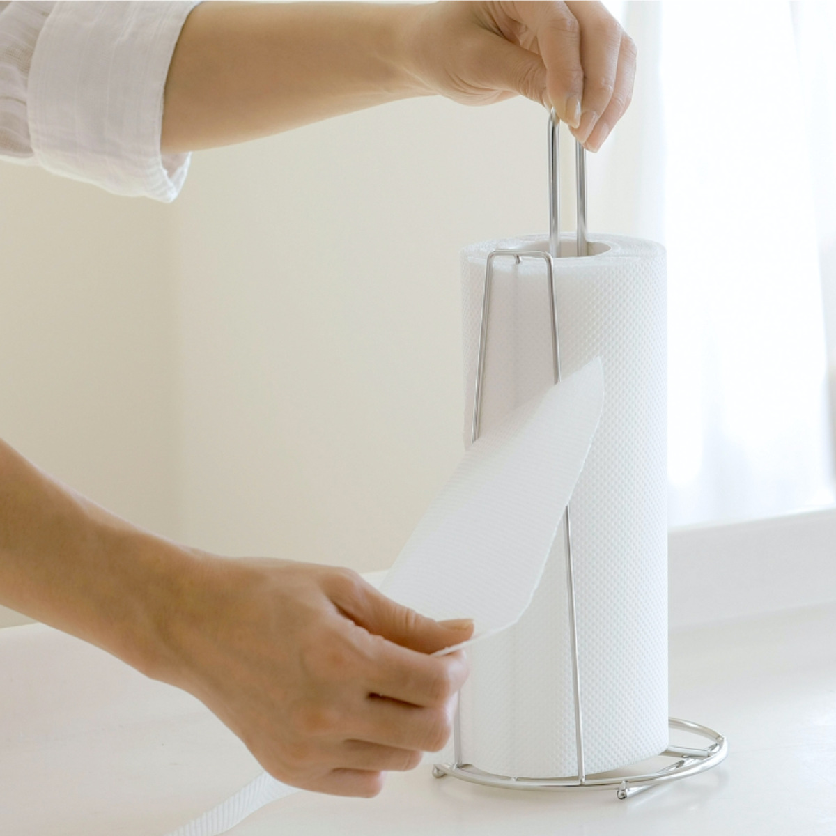 下村企販 キッチンペーパースタンド （ ステンレス 日本製 ペーパー